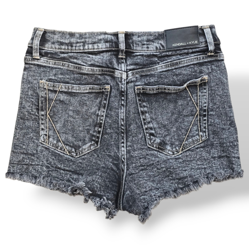 Kendall + Kylie Juniors' Ultra High-Rise  The Drifter Jean Shorts, Size 9/29